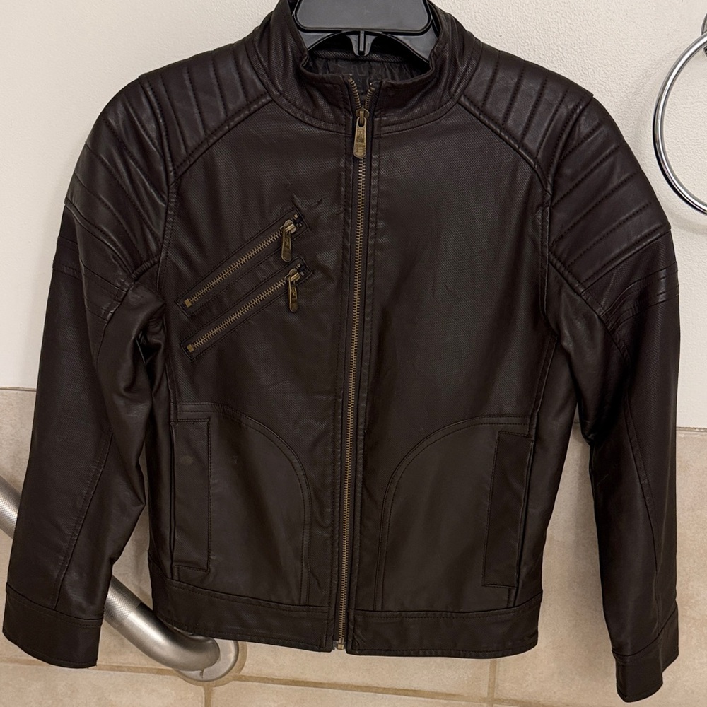 Urban Republic Dark Leather Jacket